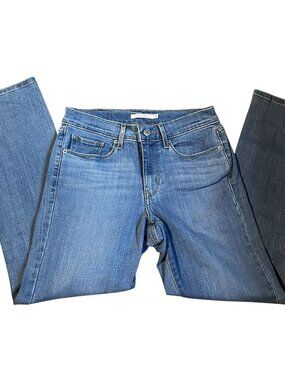 Levis Women's Classic Straight Jeans Mid-Rise Casual sz 4